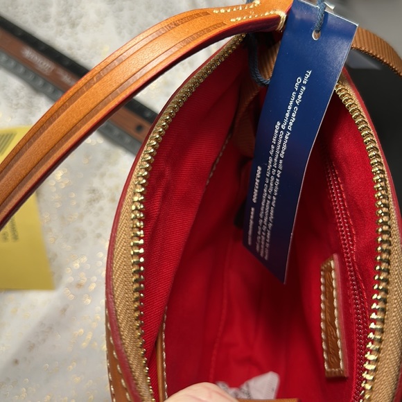 NEW! Dooney & Bourke Purse shoulder bag crossbody gingham pink - Picture 9 of 9